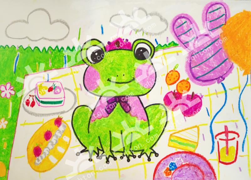 青蛙公主去野餐