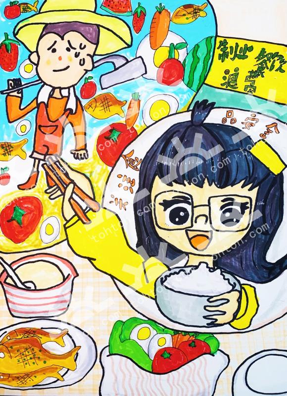 珍惜粮食杜绝浪费