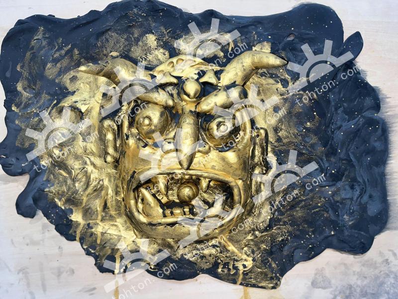 白马藏族傩面具3