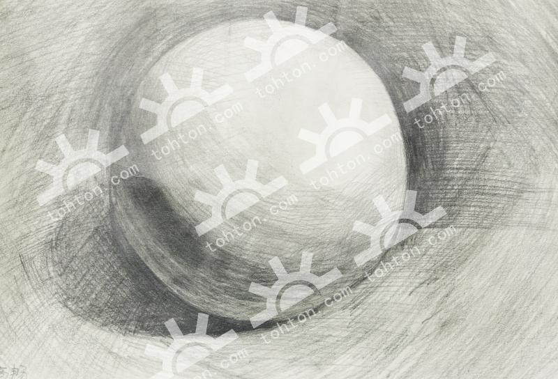 石膏几何体写生