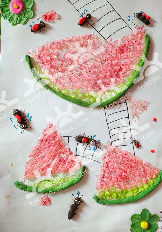 蚂蚁吃西瓜