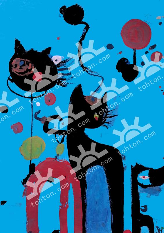 猫咪散步