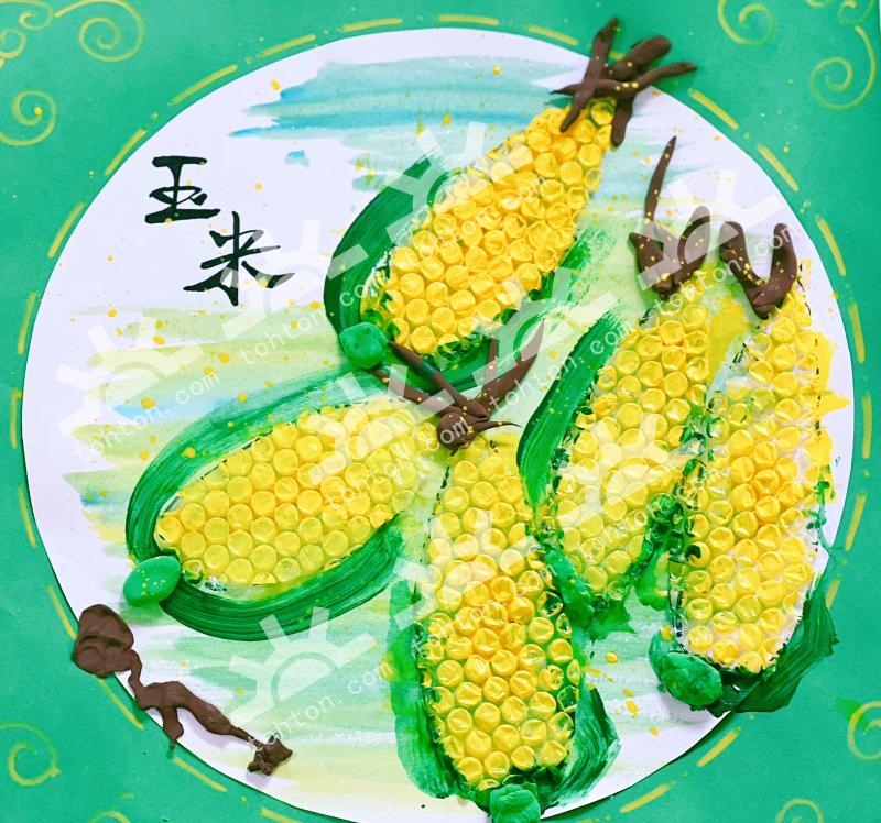 丰收的玉米