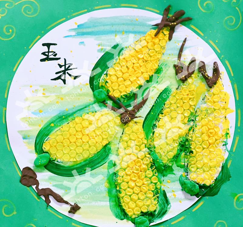 丰收的玉米