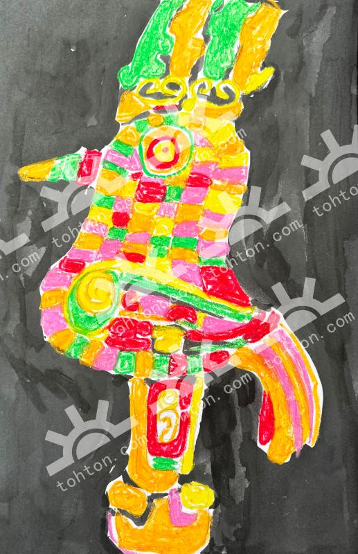 五彩神鸟