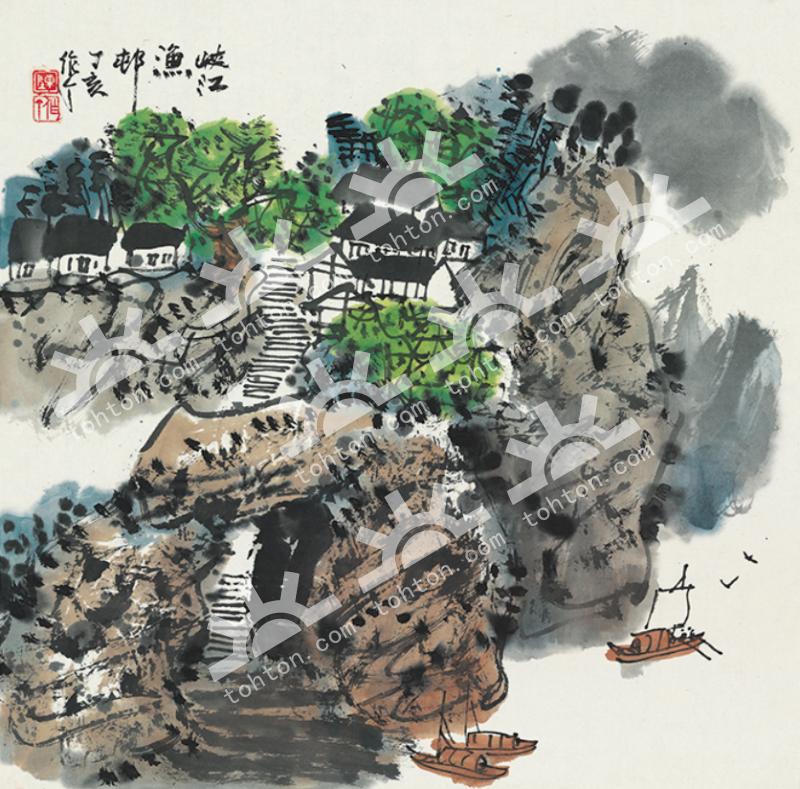 峡江渔
